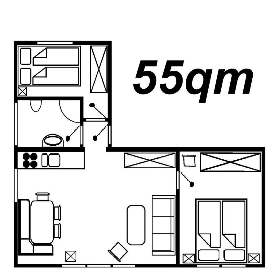 Kapitaenshaus Fewo 3 * Cuxhaven